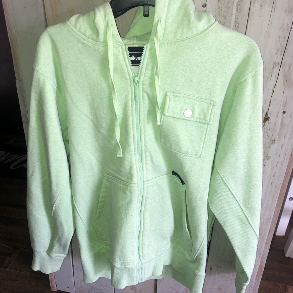 The Hundreds Mint Zip Up Small